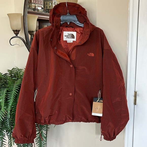 Brand New The North Face M66 Utility Wind Jacket Brandy Brown Cropped Windwall - Picture 1 of 16
